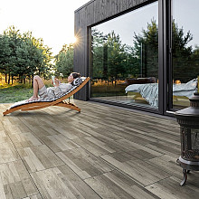 Cerasun woodlook torino grigio 40x80x4cm