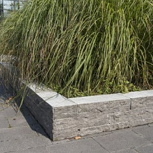 Hoekblok blue moon rockface 12x12x60 cm. 2 ruwe zijdes. rest gezaagd. hoek