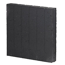 Palissadeband vierkant zwart 6x20x50cm