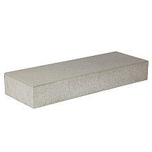 Traptrede 100x35x15cm grey glad