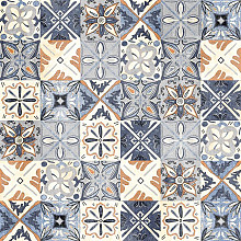GeoCeramica topplaat DueDecora Multicolor 60x60x1 cm