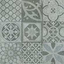 Keramische tegel Denver Grey Decor Dark 60x60x3 cm