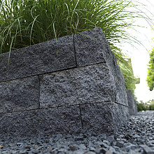 Rox splitsteen 37,7x9x8,9 cm antraciet