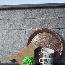 Rox splitsteen 29x9x8,9 cm Noors grijs