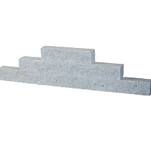 Rox splitsteen 37,7x9x8,9 cm Noors wit