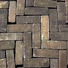 Oude gebakken Dikformaten Geel Bont (op pallets)