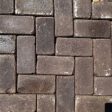 Oude gebakken Keiformaten Bruin Loerbeek (op pallets)