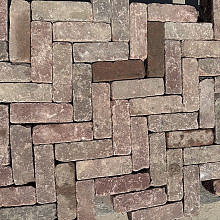 Oude gebakken dikformaten Spoorzicht (op pallets)