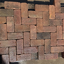 Oude gebakken dikformaten Spoorzicht Plat (op pallets)