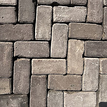 Oude gebakken keiformaten Hamburg (op pallets)