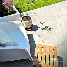 Keramische tegel Denver Taupe 90x90x3 cm