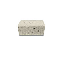 Oud Hollandse dikformaat 21x7x8 creme
