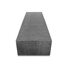 Oud Hollandse zitelement recht 100x60x40 antraciet