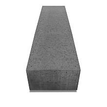 Oud Hollandse zitelement recht 200x60x40 antraciet
