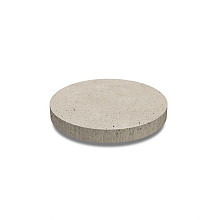 Oud hollandse tegel rond 60x60x7 greige