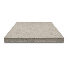 Oud hollandse tegel zonder facet, gewapend 120x120x12 greige