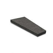 Oud hollandse trapezium 120x60/30x8 carbon