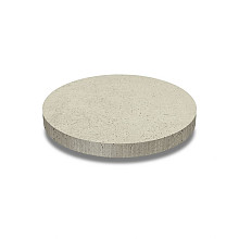 Oud hollandse tegel rond 100x100x7 crème
