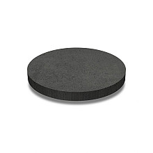Oud hollandse tegel rond 100x100x7 carbon