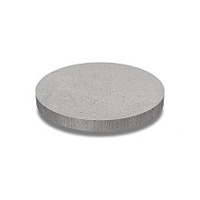 Oud hollandse tegel rond 100x100x7 grijs