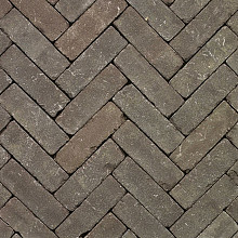 UDF60 Antraton bruin zwart bezand Getrommeld