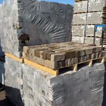 Oude gebakken dikformaten geel Maarn (op pallets)