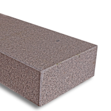 Graniet traptrede 53x100x15 cm rustiek