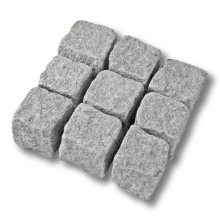 Graniet kinderkoppen 7x9 cm rustiek losgestort