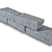 Graniet stapelblokken 20x15x40 cm rustiek