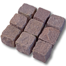 Graniet kinderkoppen 10x10x20 cm rustiek losgestort