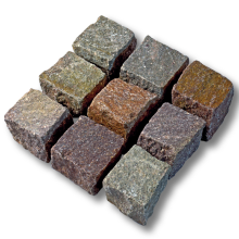 Porfier kinderkoppen 6x8 cm rustiek losgestort