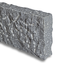 Graniet opsluitband 8x25x50 cm rustiek
