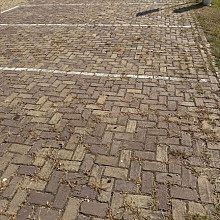 Oude gebakken keiformaten Dwingelo (op pallets)