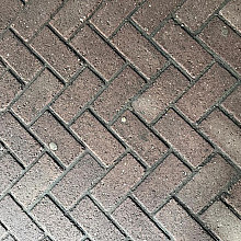 Gebruikte betonklinkers 21x10,5x8 Den Haag Heide (losgestort)