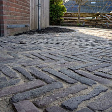 Oude gebakken waalformaten bruin rood (op pallets)