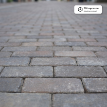Oude gebakken keiformaten Veendam (op pallets)