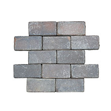 Oude gebakken keiformaten Veendam (op pallets)
