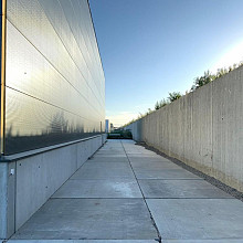 Gebruikte betonplaten