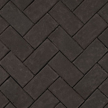KK70 Nero zwart bezand Strak