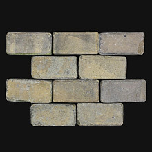 Oude gebakken keiformaten Tiel (op pallets)