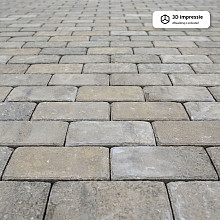 Oude gebakken keiformaten Brons (op pallets)