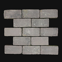 Oude gebakken keiformaten Mangaan (op pallets)