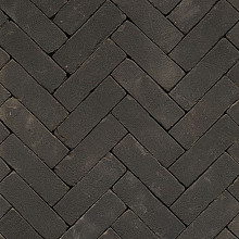 DF80 Nero zwart bezand Getrommeld