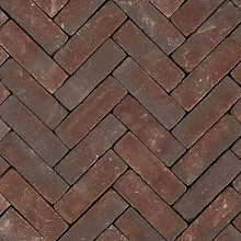 DF80 Ruston rood paars  bezand Getrommeld