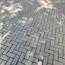 Oude gebakken platdikformaten Laren Brons (losgestort)