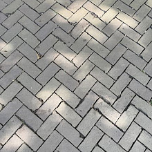 Oude gebakken platdikformaten Laren Brons (losgestort)