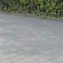 Vezano 40x15x8 cm zwart kristaleffect (mini-facet, met deklaag)