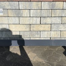 GDF 24x8x8 cm muschelkalk (zonder facet, met deklaag)