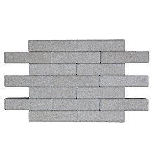 Waalformaat 20x5x7 cm grijs KOMO