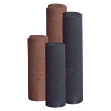 pallisaden 8x25 grijs